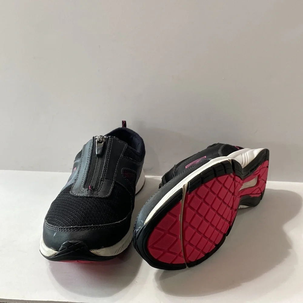 New Balance Black Pink Everlight 565 Comfort Zip Up Athletic Sneakers Size 10 - Picture 9 of 12